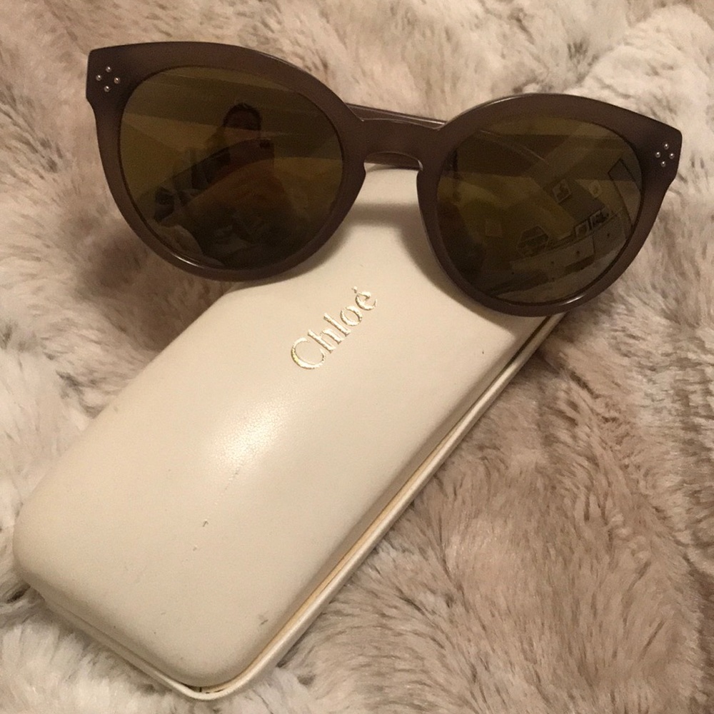 Authentic Chloe  Cat Eye Designer Sunglasses